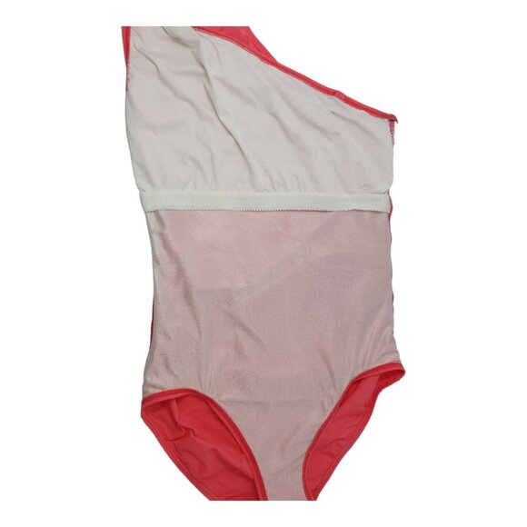 Coco Reef One-Shoulder Swimsuit Swim Women's 14/38D Slimming Lined Rutched - Picture 11 of 15